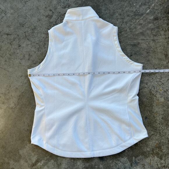 NIKE GOLF Therma-FIT Vest Womens XL White Southern Hills CC Logo NWT Full Zip - Picture 8 of 9